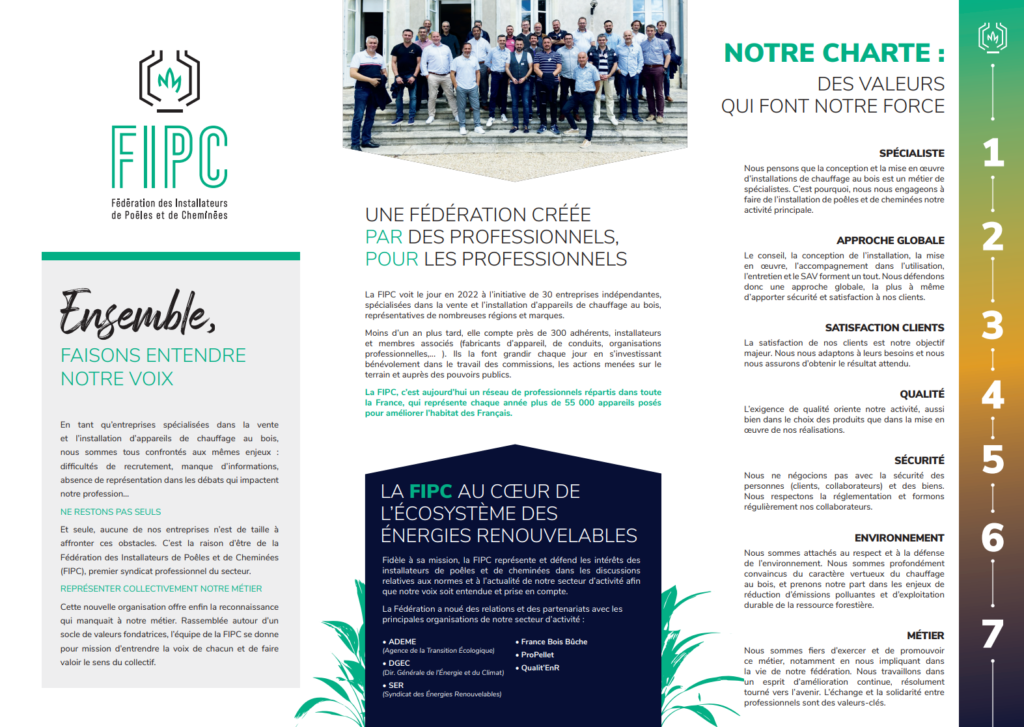 LIGNE AMBIANCES FAIT PARTIE DE LA FIPC